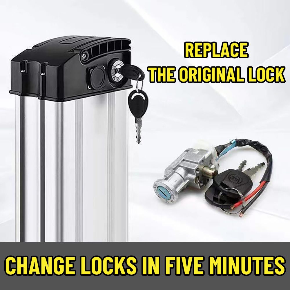Electric Scooter Charger - E-Xe Đạp Pin Khóa Có 2