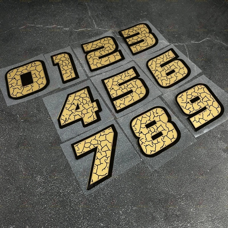2Pcs/Set Matte Gold Crack Effe - đánh giá và giá Scooter Helmet Set