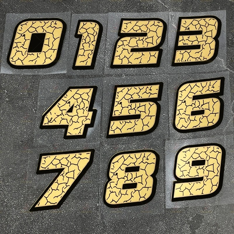 2Pcs/Set Matte Gold Crack Effe - đánh giá và giá Scooter Helmet Set