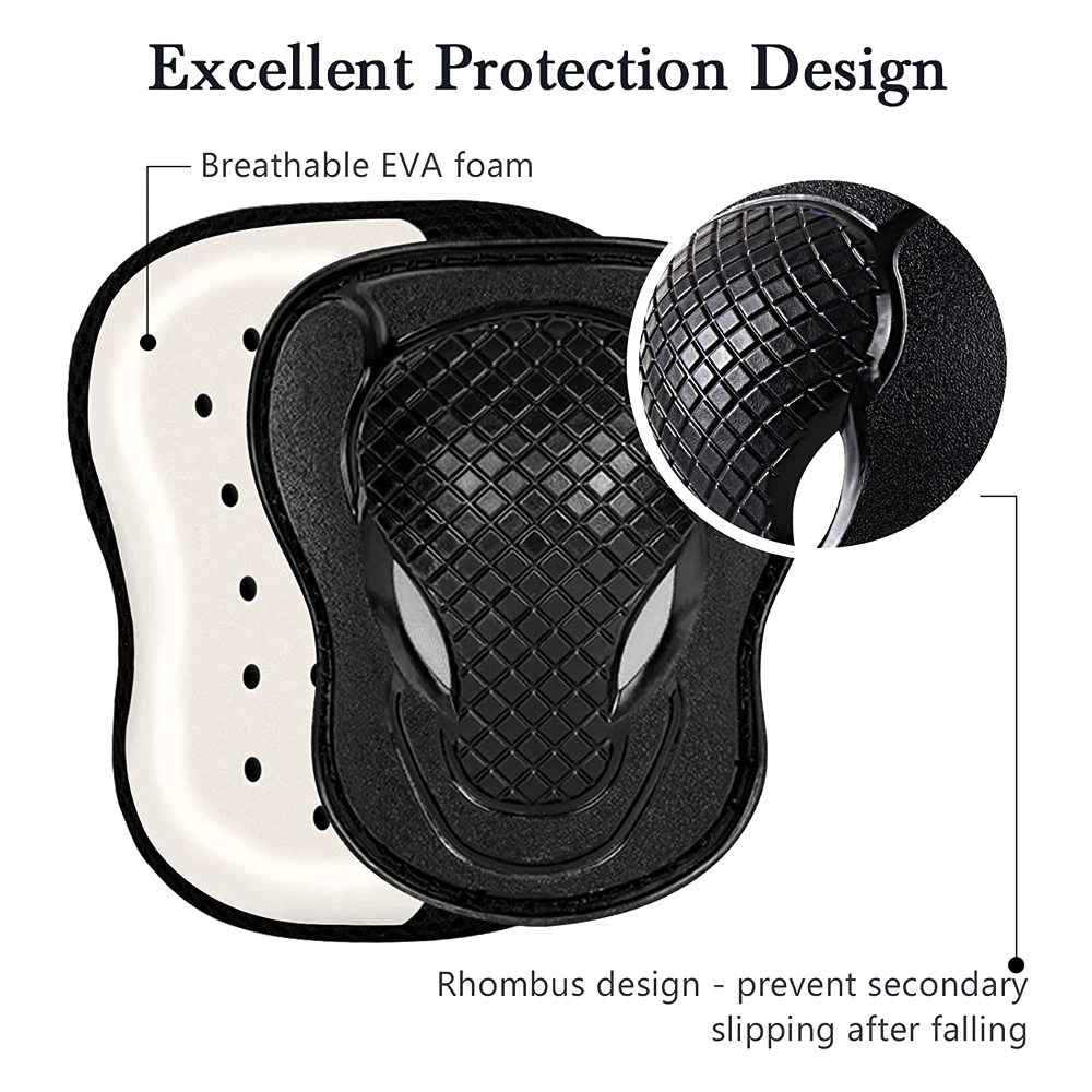 GOMOREON 6 Cái/bộ Trẻ Em An To - đánh giá và giá Scooter Helmet Set